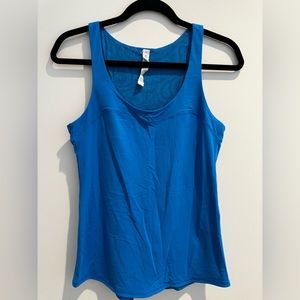 Blue Lululemon Run Tank